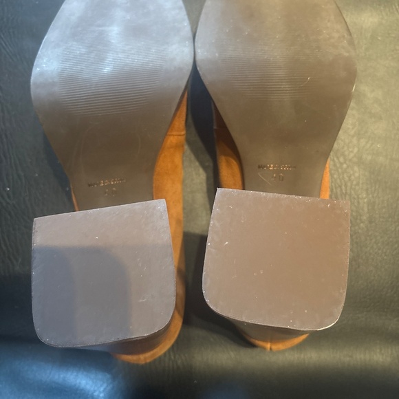 Ángel Alarcón Honey Suede Block Heel Loafers – Size EU 40 (US 9.5) - Picture 4 of 7